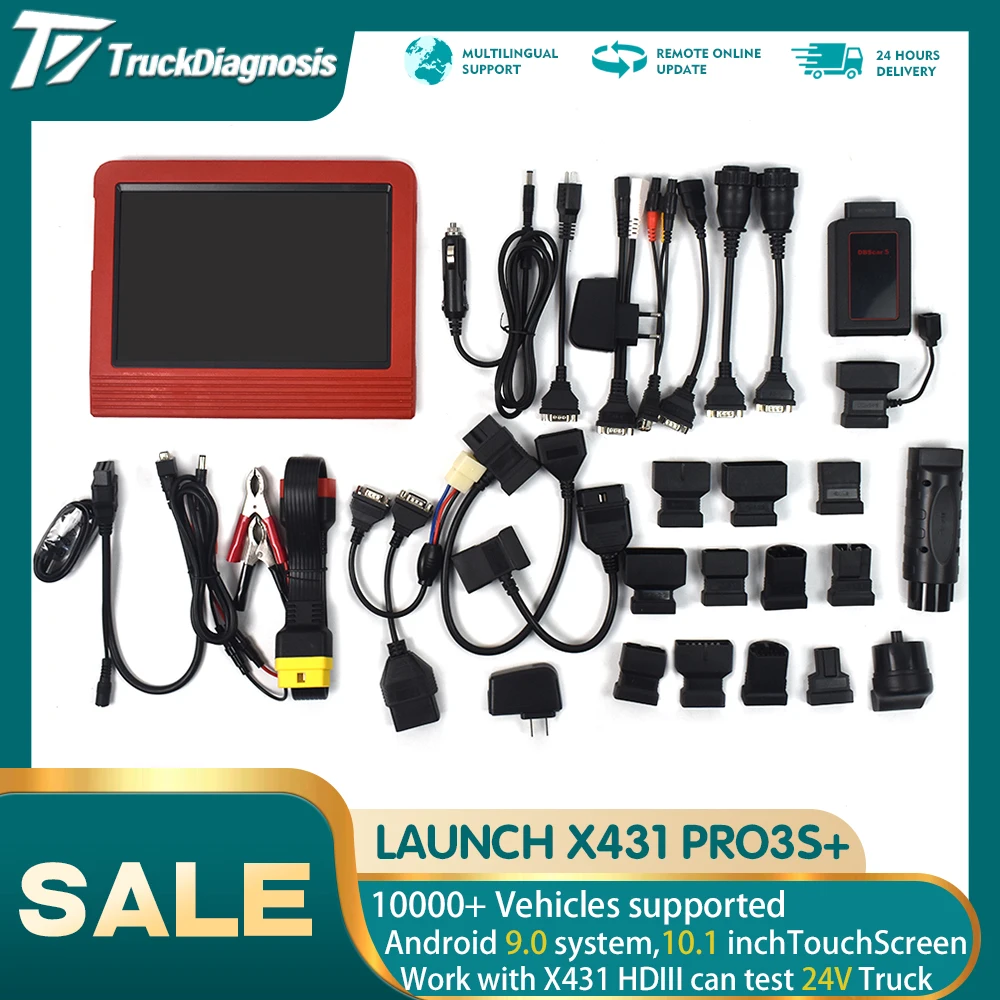 LAUNCH X431 PRO3S+ Profesional Maquina Diagnosis Coche multimarca,Escáner  de Todo el Sistema, 35+ reinicio de reaprendizaje, Vin automático,  codificación en línea, función guiada, Bluetooth 10.1  : : Coche  y moto