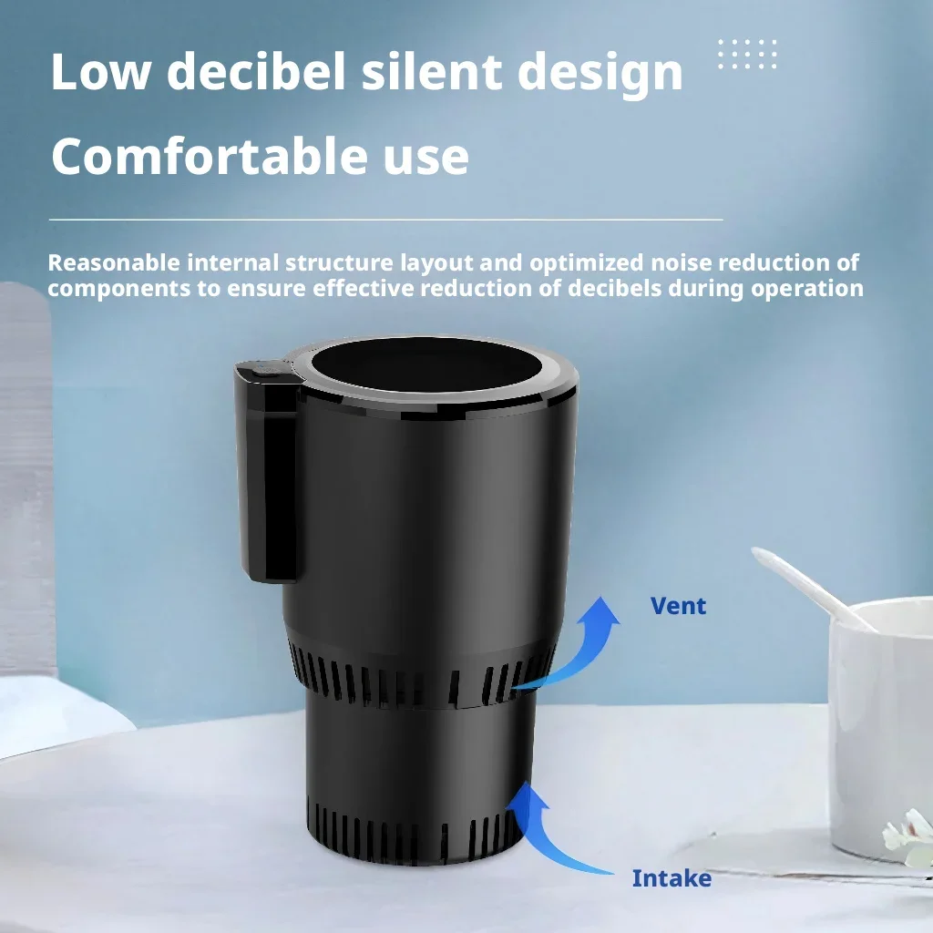 Portable Smart Heating Cooling Cup for 12V Car