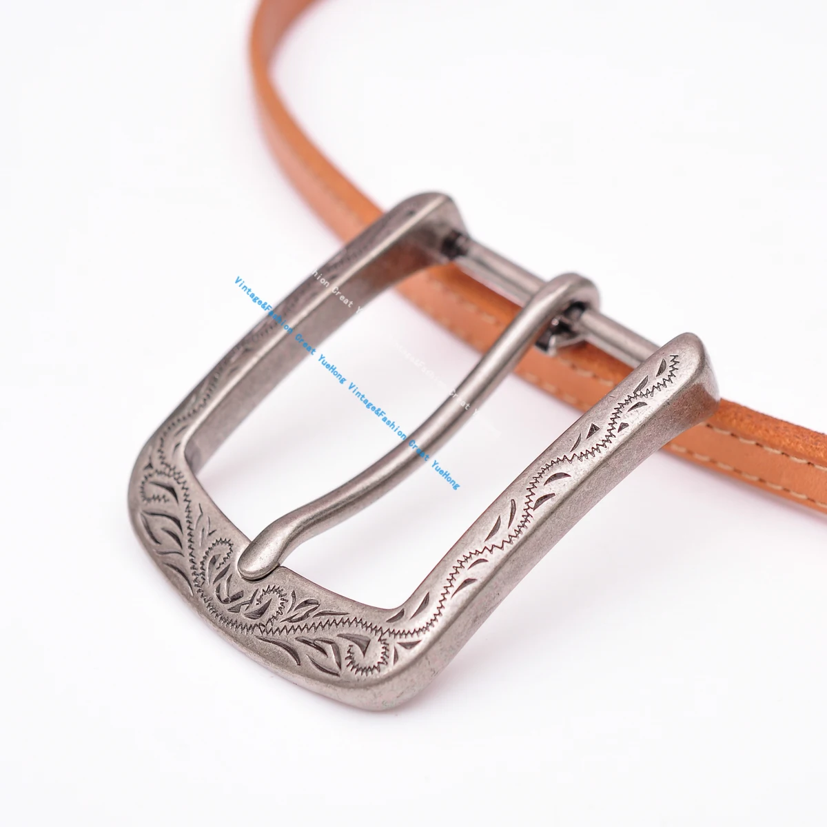 時計 PJ Wood Silver Backle with leather Belt PJ Wood Silver Backle with leather Belt