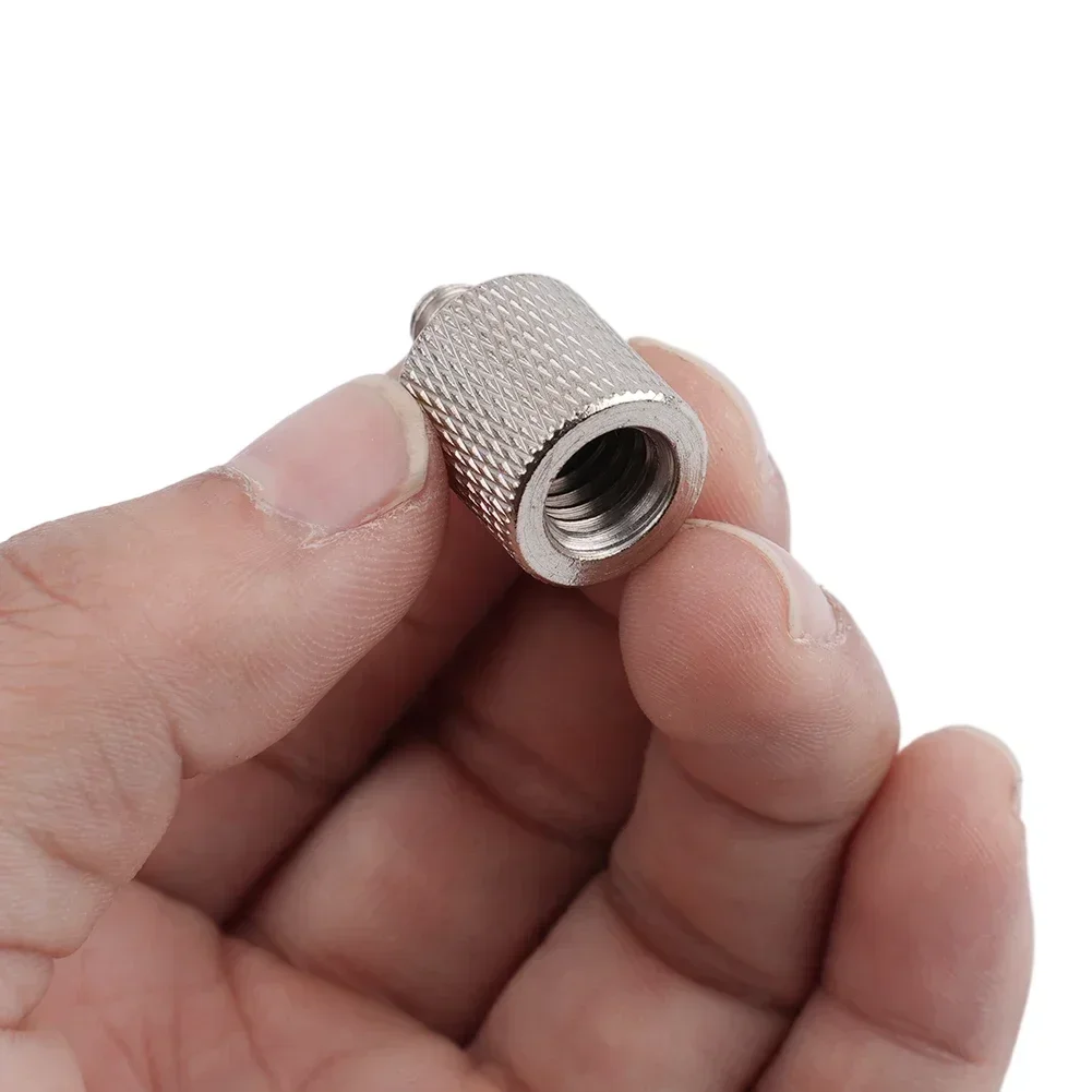 Audio Adapter Microphone Stand Audio Adapter Set Professional Microphone Stand Adapter 5/8" Male To 3/8" & 1/4" Female Thread