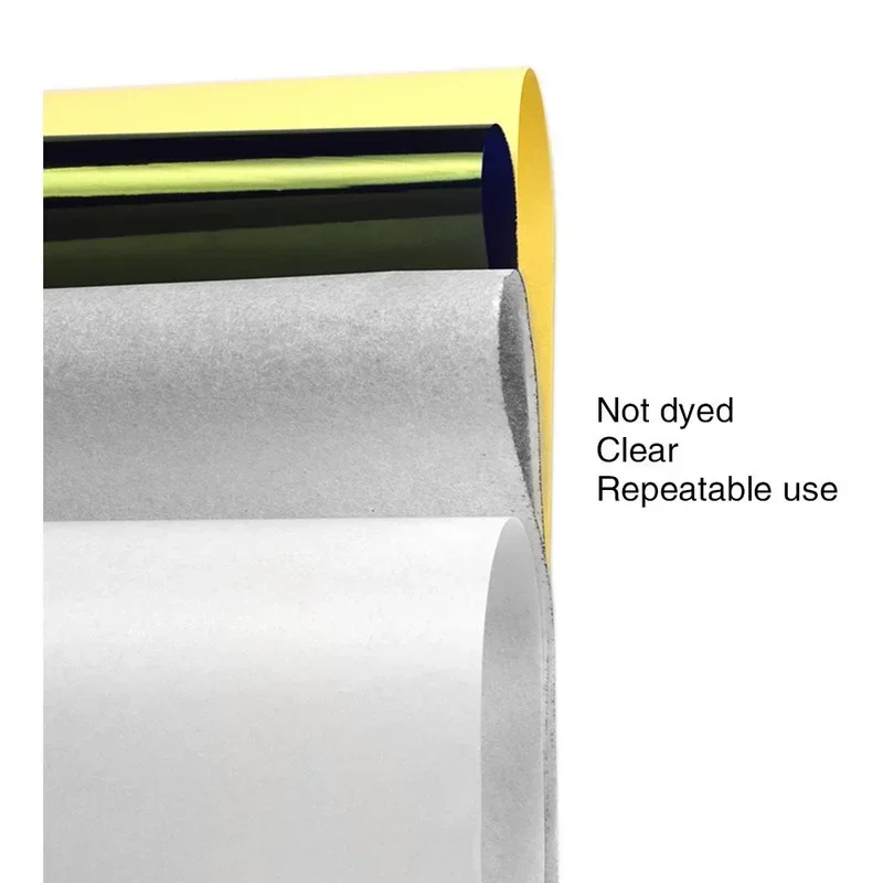 10/20Pcs 4Layers Tattoo Transfer Paper Copy Carbon Tracing Paper Thermal Transfer Papier Tattoo Copier Stencil Accessories - 4