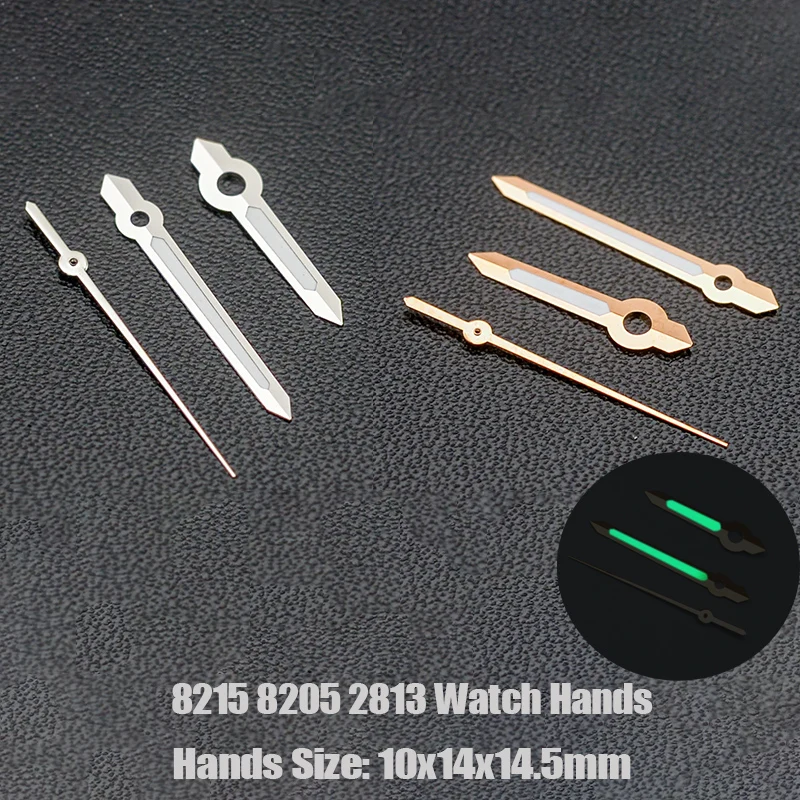 Elegant Silver, Gold, and Rose Gold Watch Hands - Premium Pointer Spare Parts