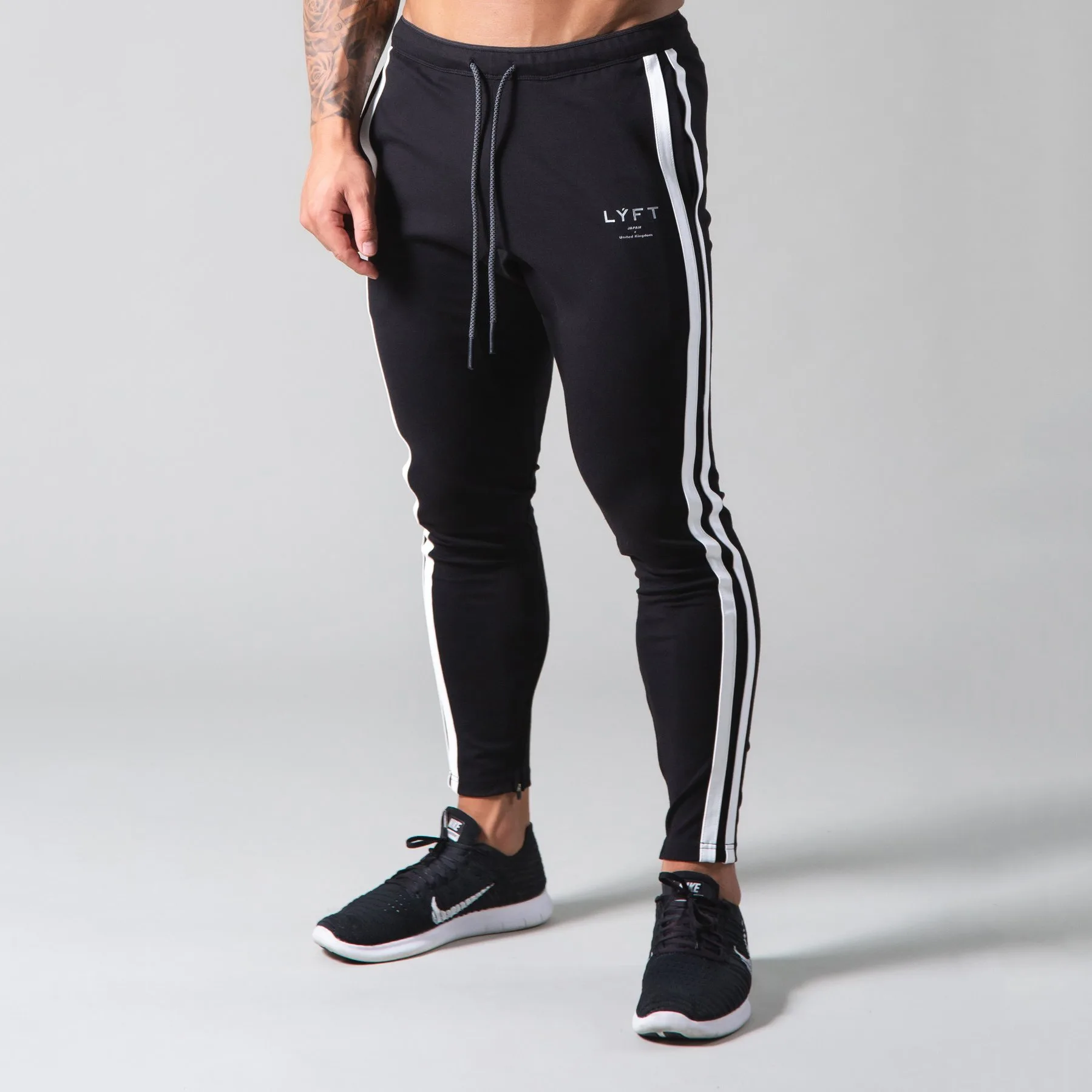 Muscle Fitness Brother Running Sports LYFT Men's Pants Outdoor Fitness Training Small Foot Sports Pants 6