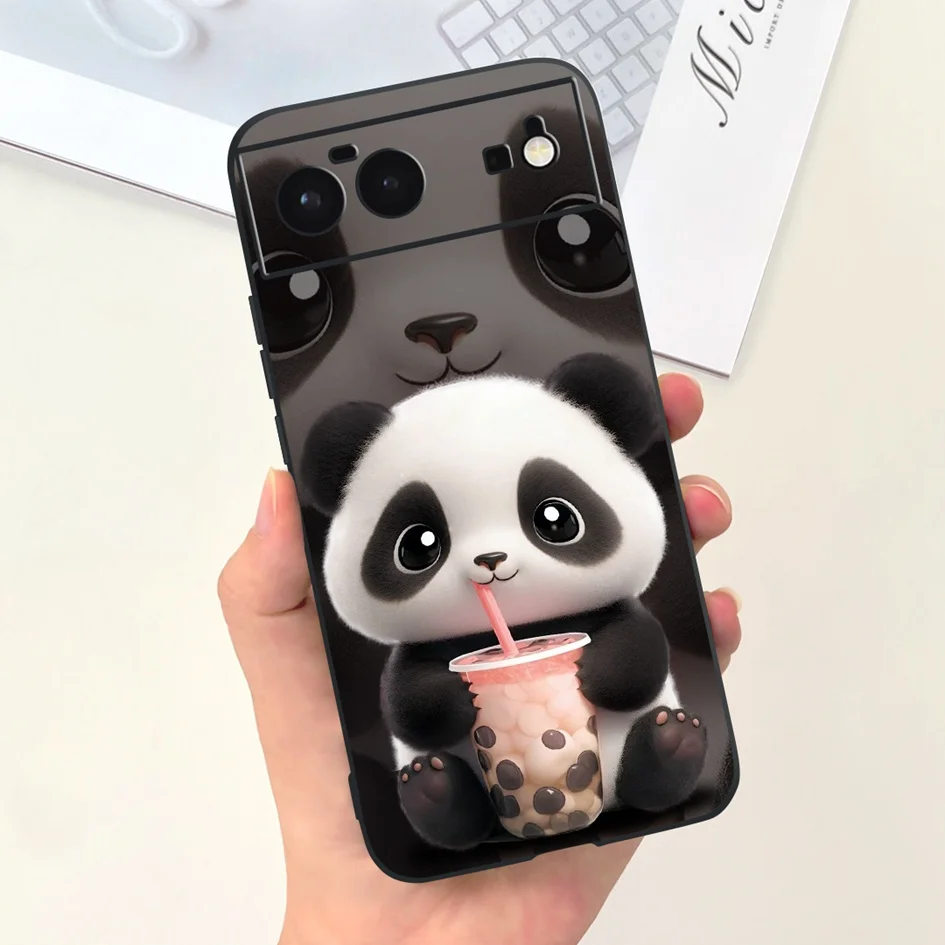 Astronaut-Themed Shockproof Silicone Case - Cute and Durable Cover