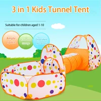 Portable Children's Game Tent Indoor Outdoor Kid Dry Ball Pool Playground Toy New Style Toddler Play House Tent Without Ball 1