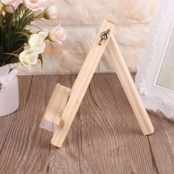 Cavalletto da scrivania regolabile Supporto per cavalletto in legno Supporto per display artistico da tavolo per casa