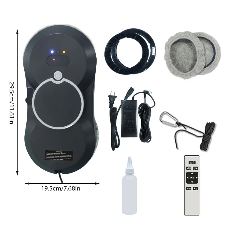Window Cleaning Robot Window Cleaner Robot 5600Pa Suction Power for Window/Tiles Drop Shipping 6