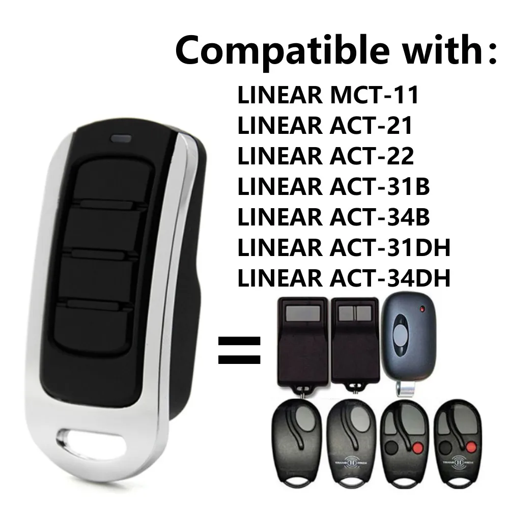 LINEAR MCT11 ACT21 ACT31B ACT31DH ACT22 ACT34B ACT34DH Garage