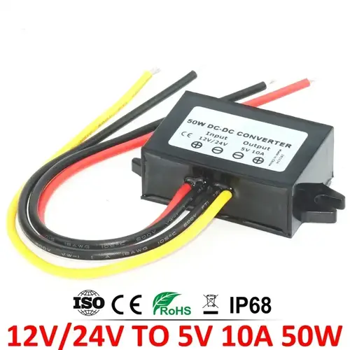 12V 24V to 5V 5A 3A 10A Step Down DC-DC Power Converter 8-36V Buck 5V Switching Voltage Power Supply 12Volt to 5Volt for Car LED - Image 9