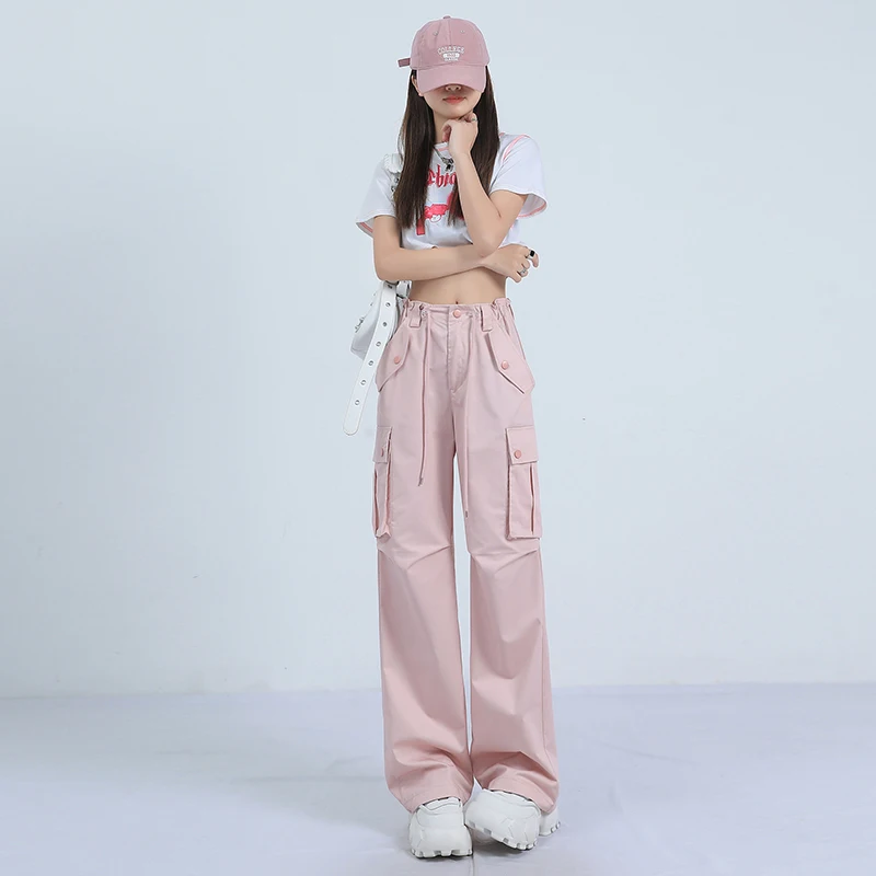   Hiphop ĳ־   Drawstring Ʈ ȫ Ÿ Ϻ м ƮƮ ̵ ٸ  ũ 