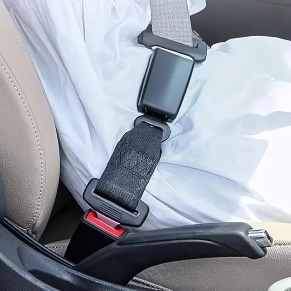 Adjustable Car Seat Belt Extender Stainless Steel ABS
