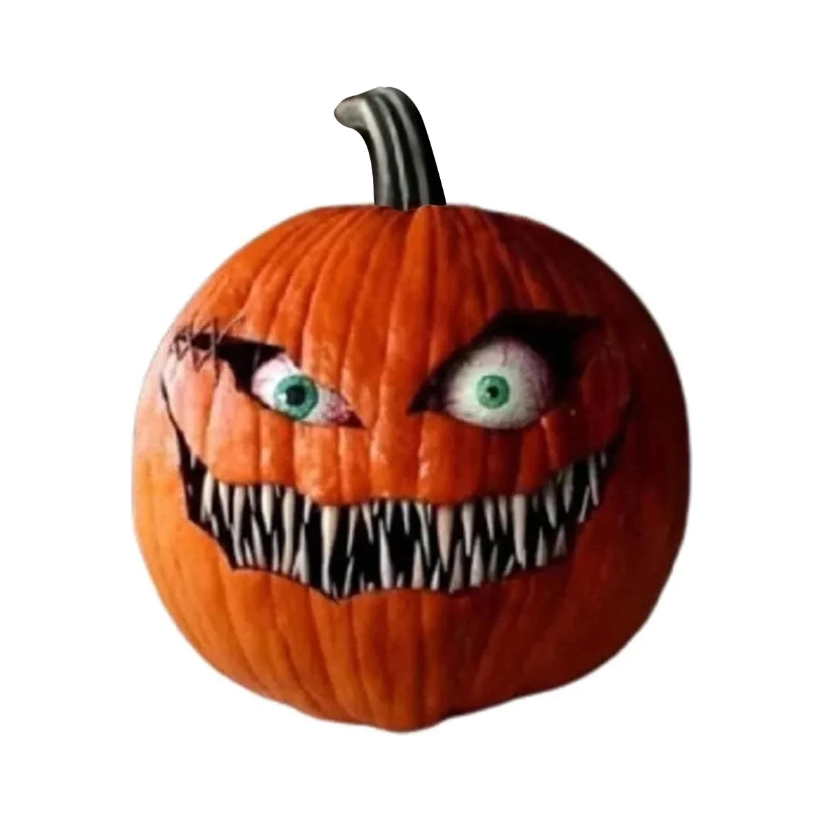 

Страшная Тыква для Хэллоуина с движущимися глазами, украшение для тыквы, украшение для искусственных тыкв на Хэллоуин