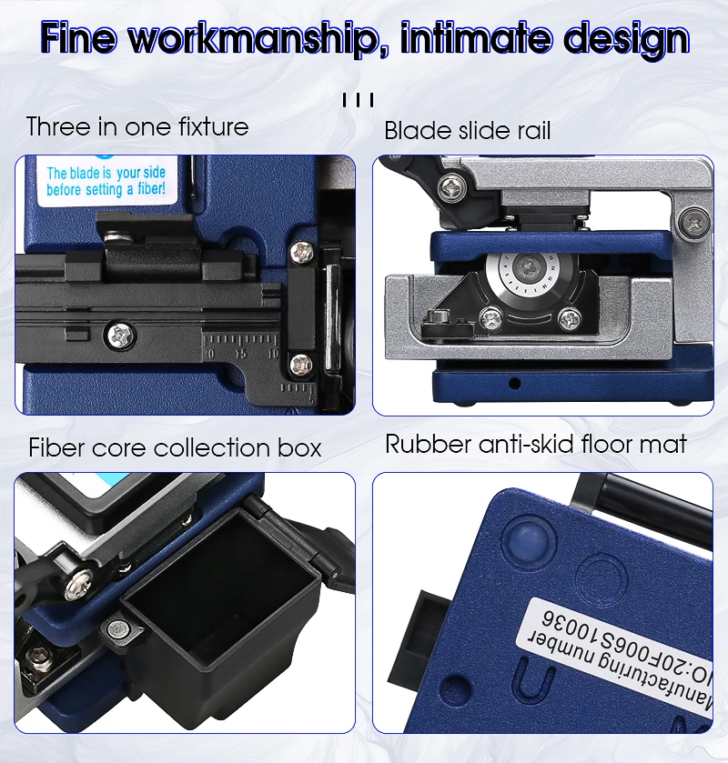 dual band wifi FTTH Fiber cutting tool FC-6S AUA-7S/71S/6S/61S Optical Fiber Cleaver Cable Cutting Knife Fiber Cleaver lc fast connector