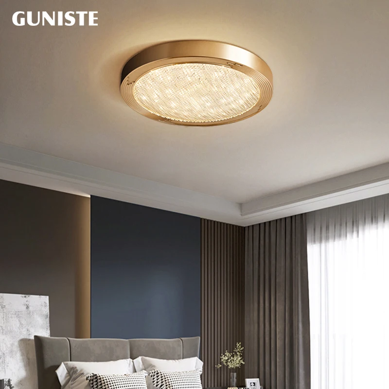

Simple modern warm romantic bedroom lamp 2022 new restaurant ceiling lamp creative American light luxury study balcony lamp