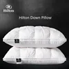 High-end down comfortable pillow5-star hotel pillow down pillow core cotton white goose down 3-dimensional cervical pillow core 1