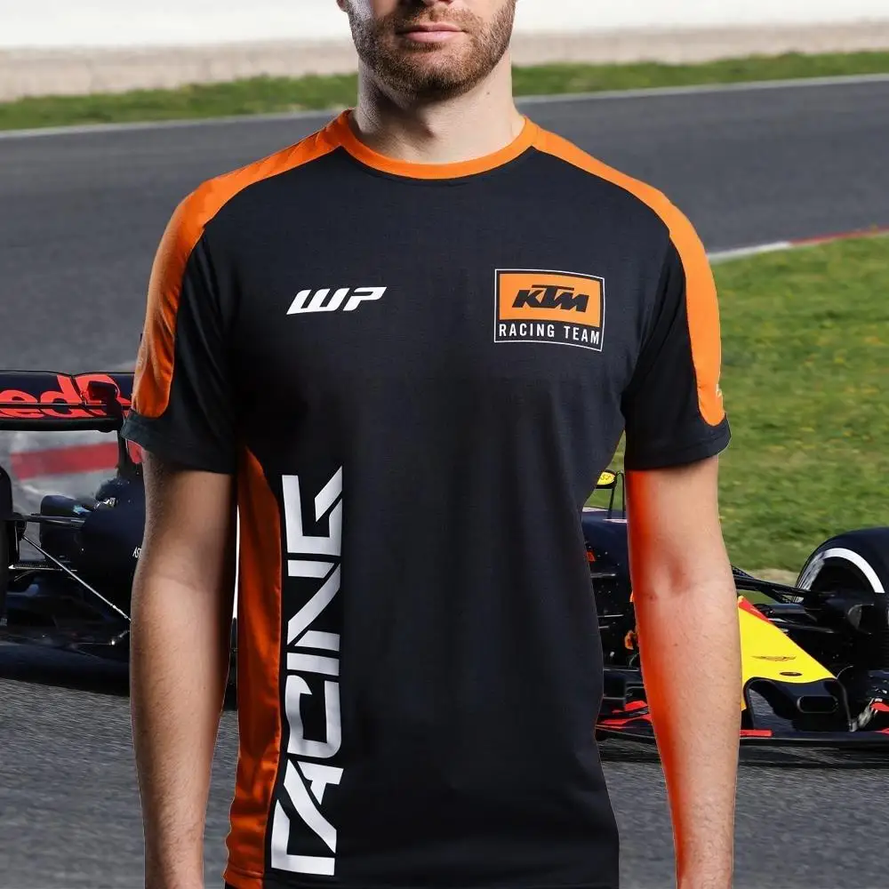 2026년 신상 여름 MXGP KTM 유니섹스 KTM 모토GP 라이딩 모토 저지 레이싱 팀 티셔츠 통기성 3D 프린팅 성인용