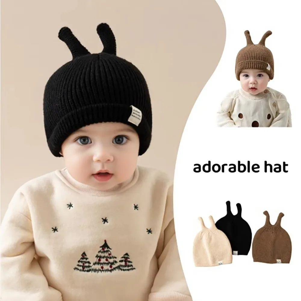 Knitted Windproof Hat for Kids Autumn Winter