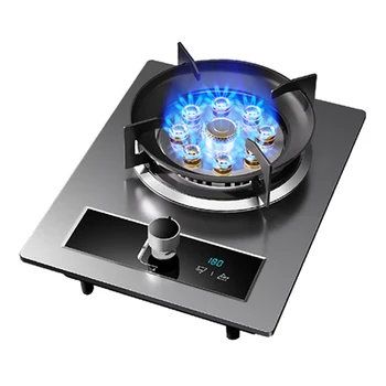Embedded Liquefied Gas Stove Natural Gas Fierce Fire High Flame Single Stove Table Kitchen Hob Household Commercial Appliance 1