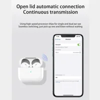 Nouveaux écouteurs sans fil Bluetooth Air Pro, son HiFi, faible latence, réduction de bruit ANC, écouteurs pour iPhone Android 4