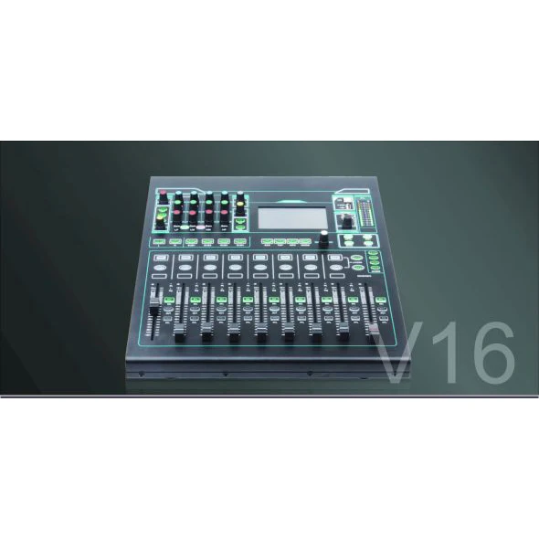 

Professional Audio sound system dj controller 16 Channels digital audio mixer for outdoor indoor PA sound Systems