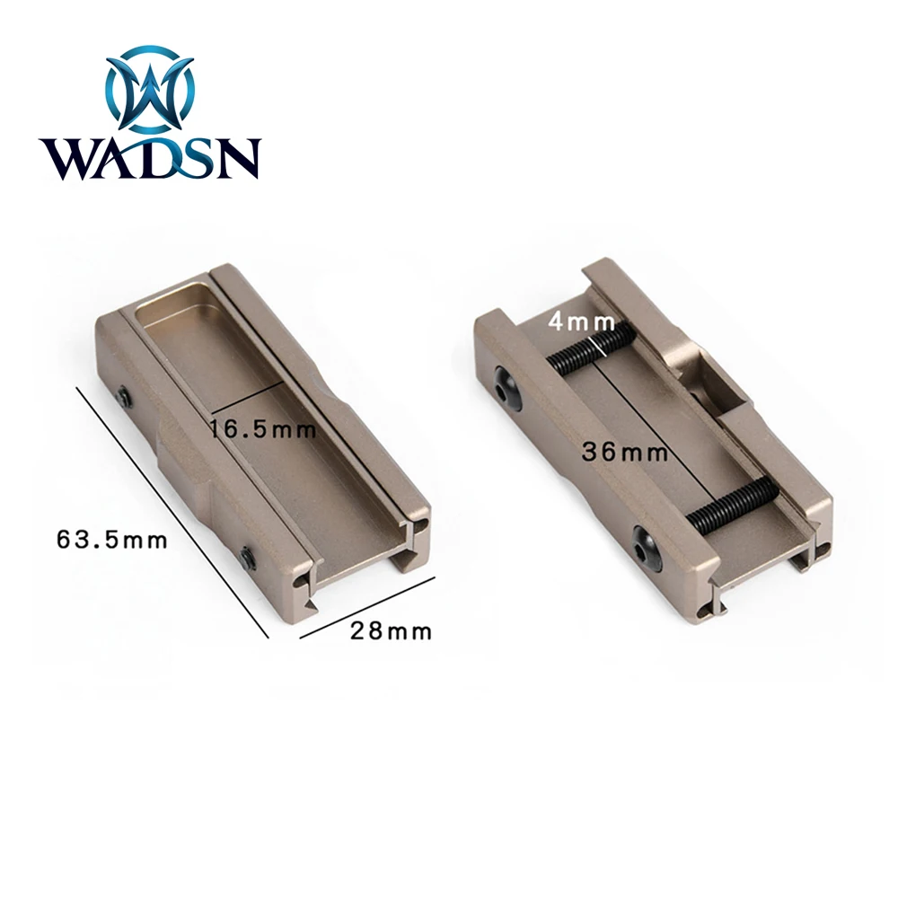 Picatinny Riser Mount Tactical Switch Slot for M300 M600 Flashlight DABL A2 PEQ15 Pressure Switch Base