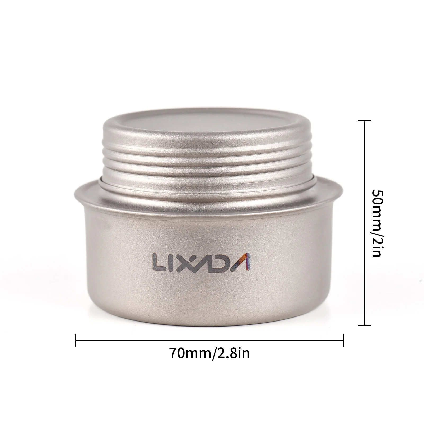 Camping Alcohol Stove Lightweight Titanium Alcohol Burner Efficient and Safe Camp Stove for Outdoor Activities Outdoor Camping