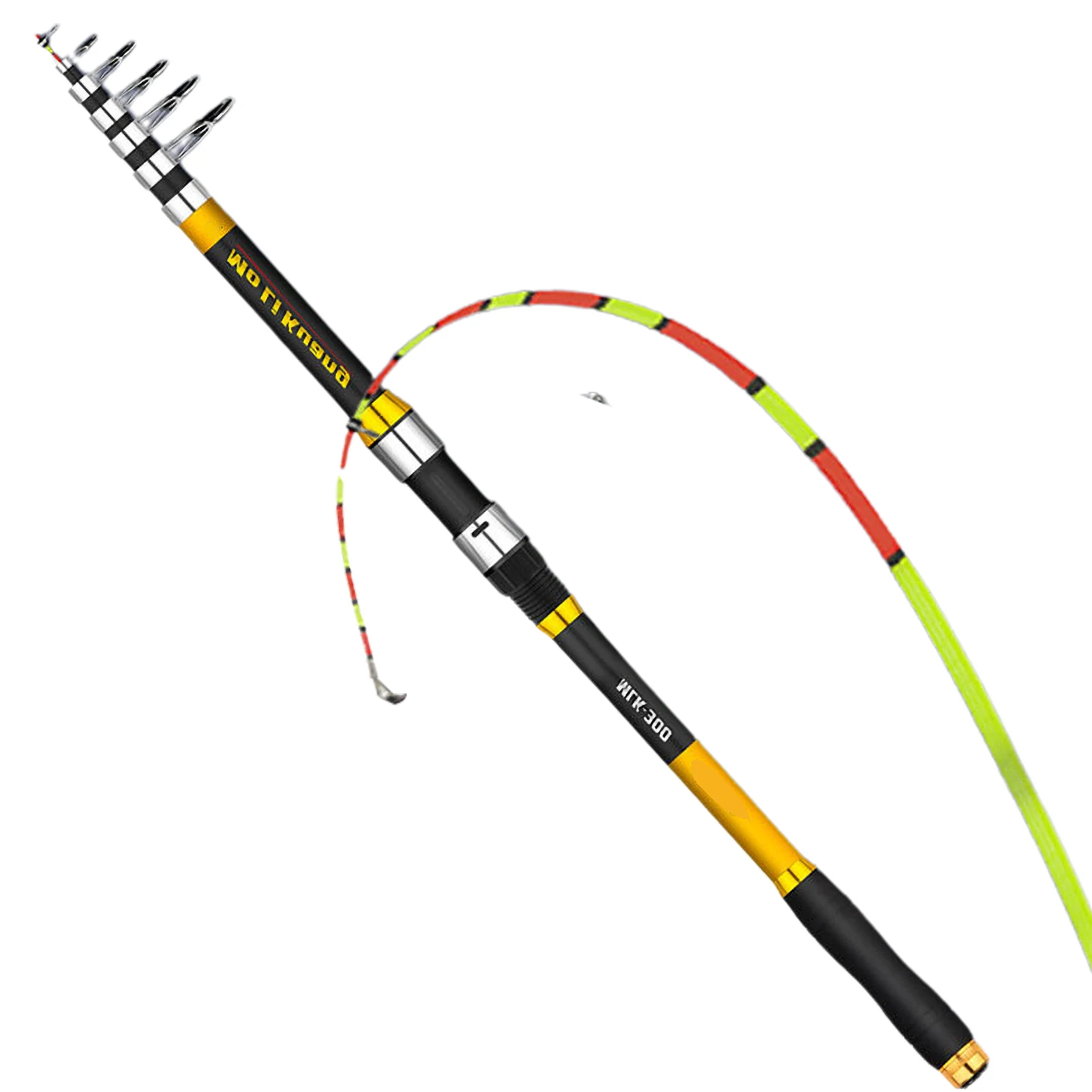 Telescopic Fishing Rod Portable Mini Sea Pole Professional Fishing Equipment For Outdoor Lake Sea