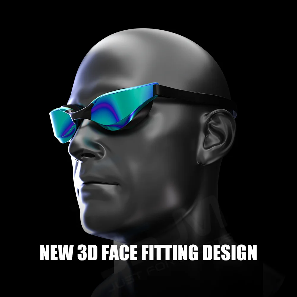 Occhialini Da Nuoto Arena Adulti - Anti-Appannamento, Con Tappi Per Orecchie, 8 Color - Foto 3