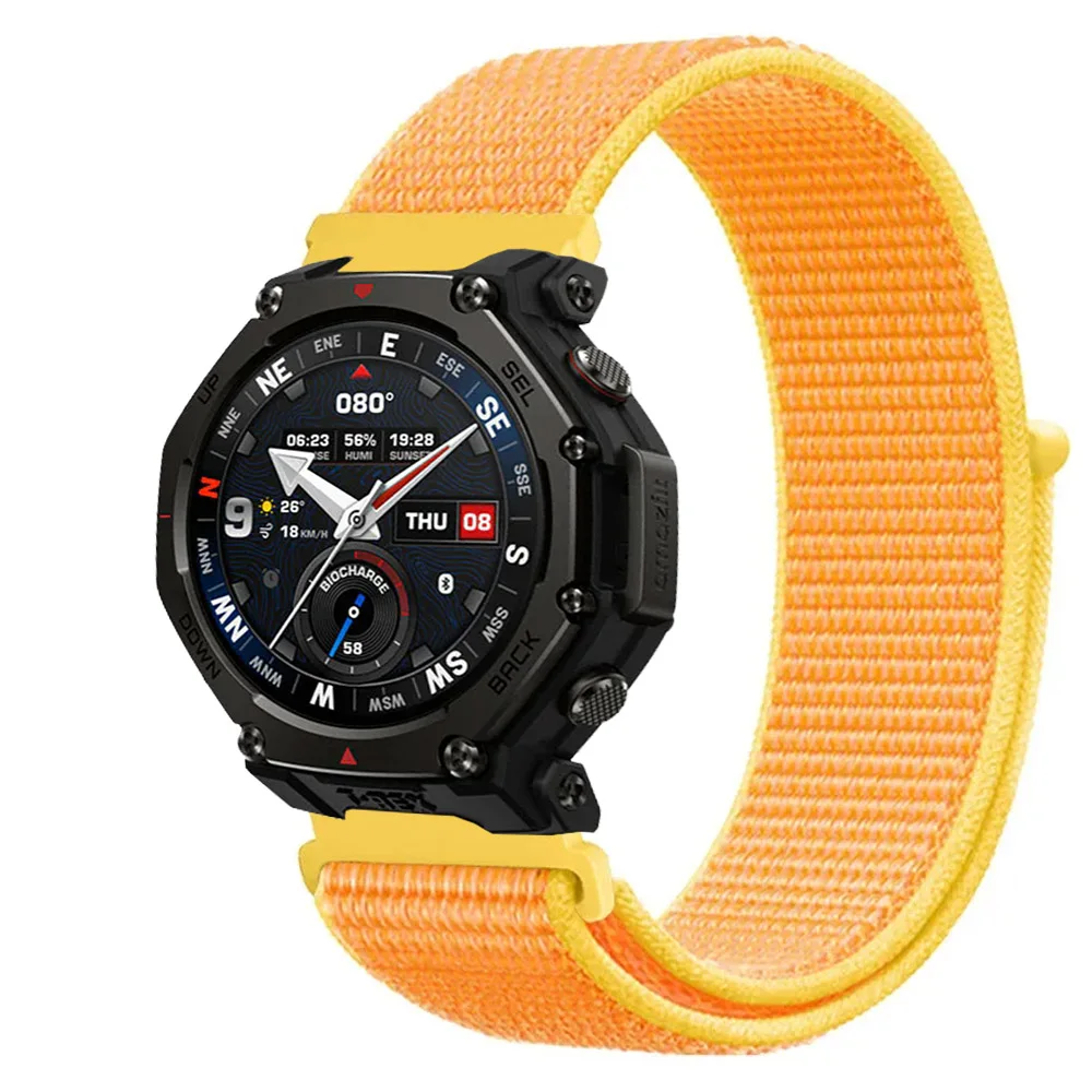 Nylon Loop Band in Black - Breathable & Adjustable
