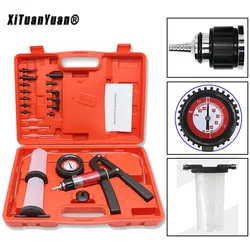 Handheld Vacuum Pressure Pump and Fluid Bleeder Tool Kit (With Box)