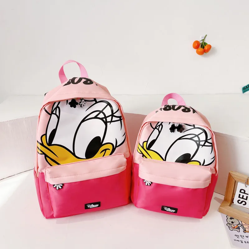 

Disney Backpack For Kids Cute Cartoon Kindergarten Anime Backpacks Donald N Duck Children's School Bag School Student Schoolbag