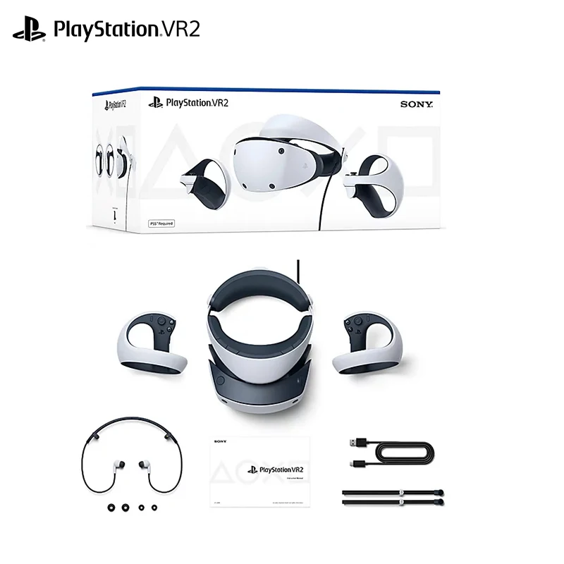 Sony PlayStation VR2, realidad Virtual, PS VR2, auriculares, gafas 3D VR,  comunicación con PS5, Playstation 5, Sony PS5, PS VR, consola - AliExpress