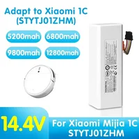 NEW 14.4V 12800mah P1904-4S1P-MM Battery For Xiaomi Mijia 1C STYTJ01ZHM Robot Vacuum Mop Cleaner Accessories battery