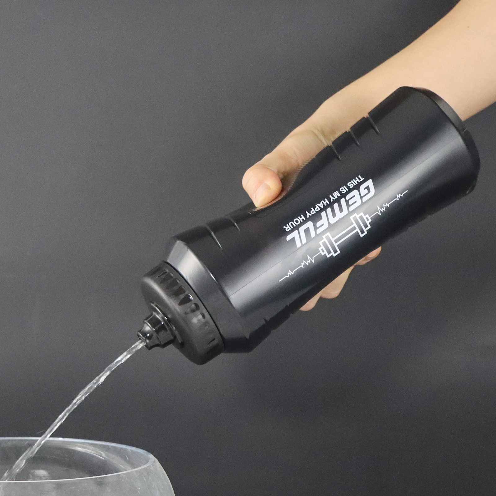 Water Bottle 1L Squeezable Bpa Free Leakproof Cap Food Grade High Flow Kettle for Sports Fitness Running Riding Camping Hiking water bottle