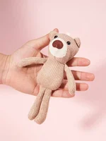 1pc Small Bear Design Pet Plush Toy 1