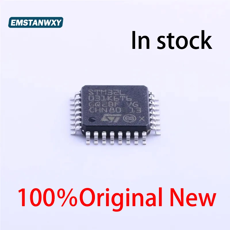 

100% new original STM32L031K6T6 STM32L031K6T7 ARM Microcontrollers - MCUs In stock