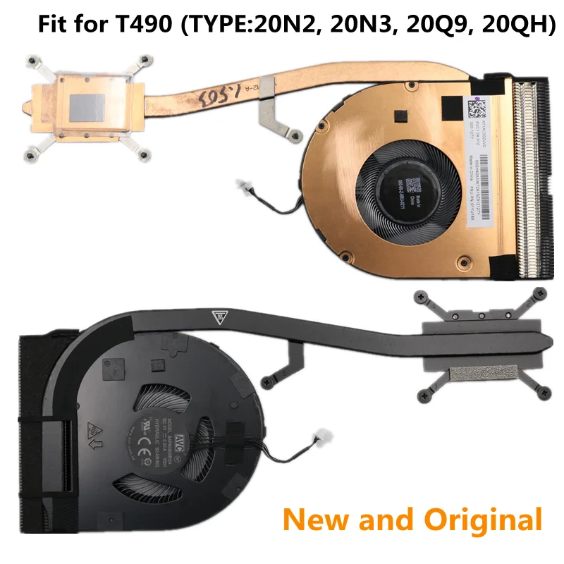 

Кулер для процессора Lenovo ThinkPad T490 T14 Gen 1 UMA 01YU189 01YU190 01YU191