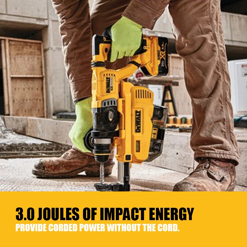 DEWALT DCH263 1-1/8in Brushless Cordless SDS Plus D-Handle Rotary Hammer  DWH205DH Dust Extractor 20V Power Tools Bare Tool - AliExpress