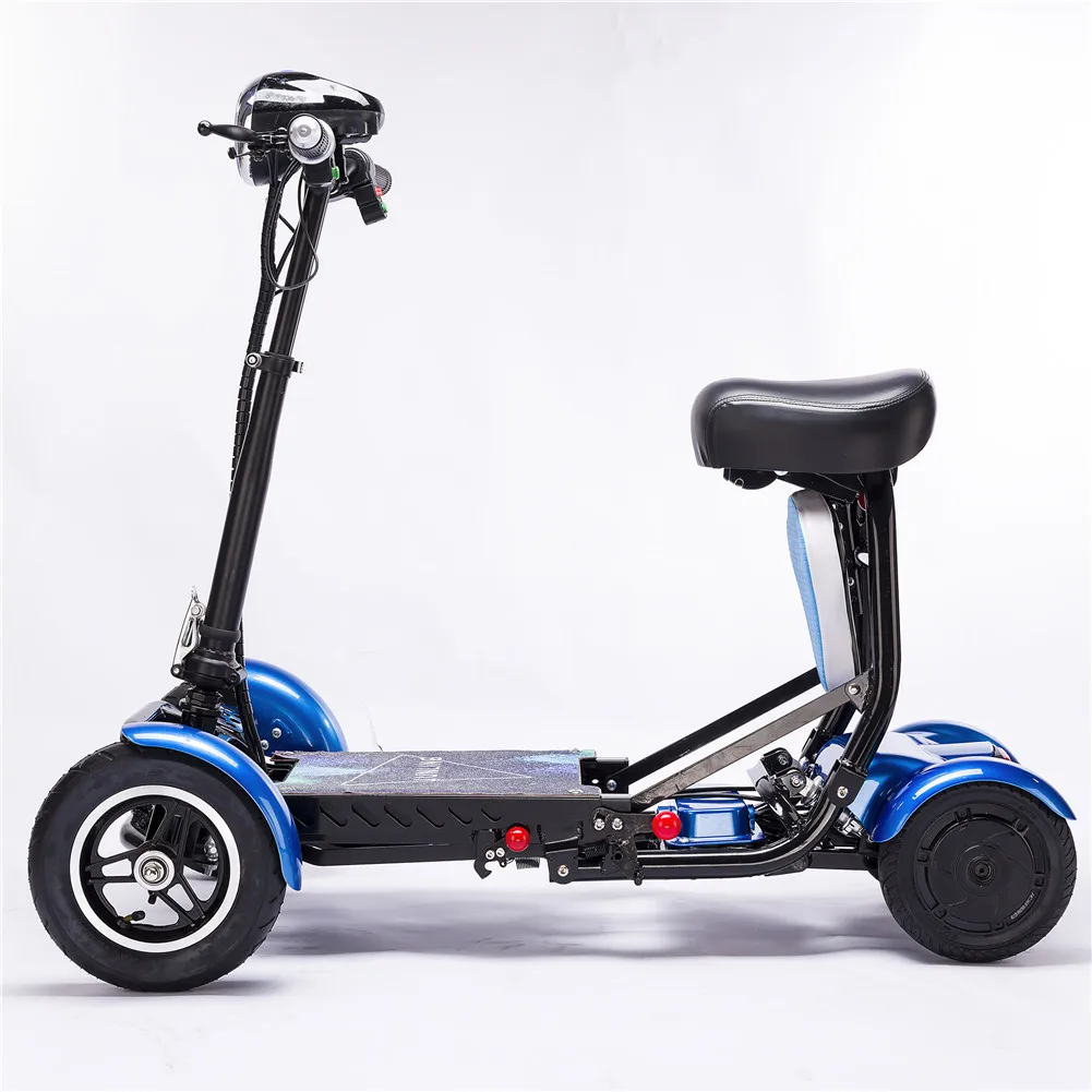 Ireland Four Wheel Duel Motor Golf Cart Scooter Electric Adult Mobility With Removable Battery