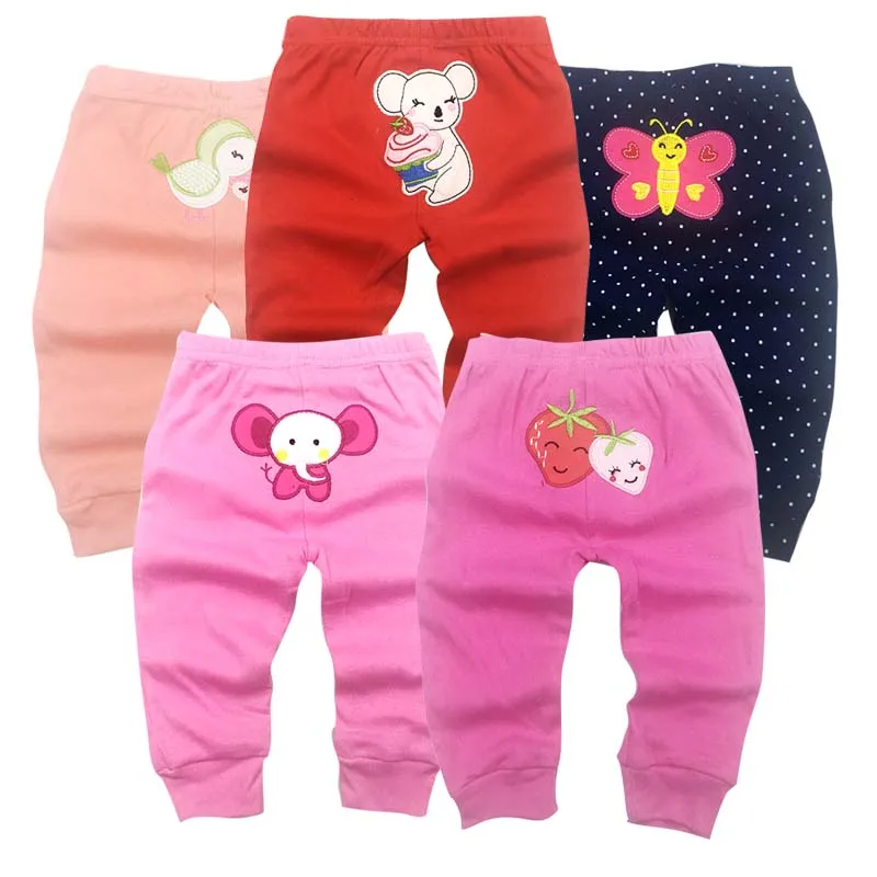 5Packs Unisex Baby Pants Spring Summer Kids Harem PP Trousers Cotton Knitted Boy Girl Toddler Leggings Newborn Infant Clothing baby trousers cotton pants baby leggings