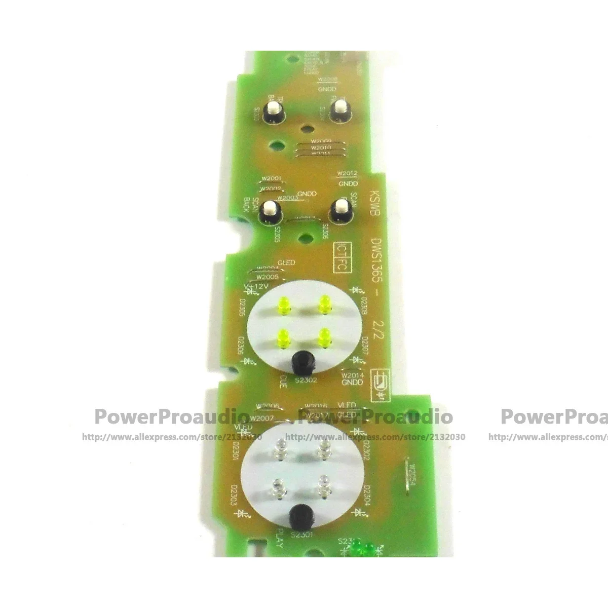 플레이 큐 트랙 선택 교체 PCB, 파이오니어 CDJ1000MK3 용 DWS 1365, DWS1365, 4 개