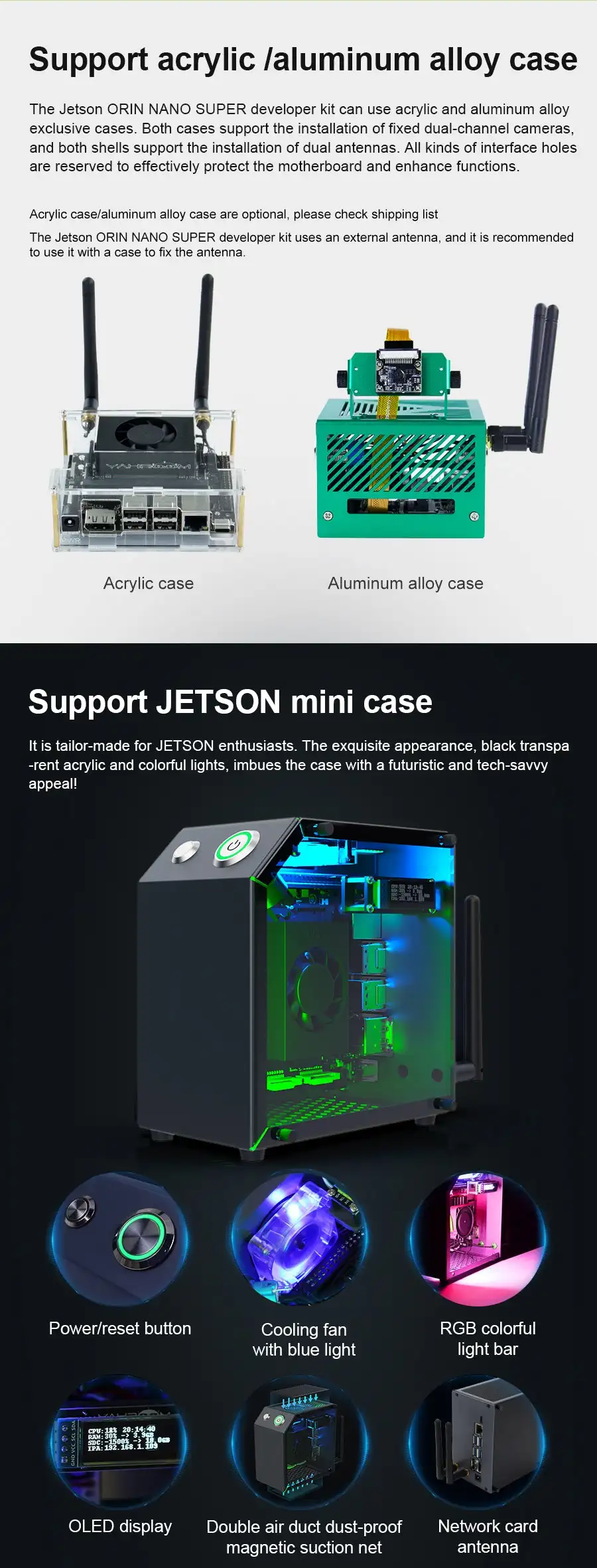 Jetson Orin NANO SUPER Developer Kit(SUB,Official)