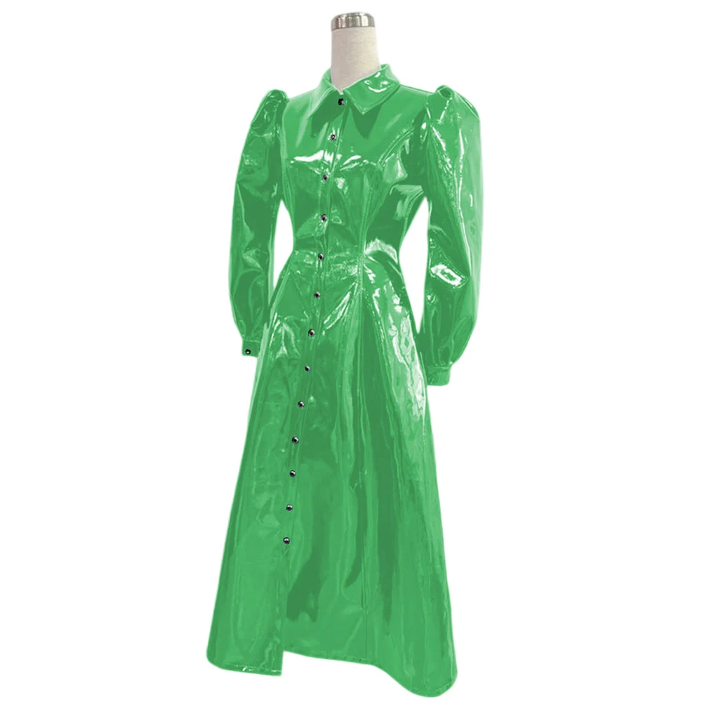 green emerald velvet dress Buckle Halter Slit Dress Xs / Custom Color