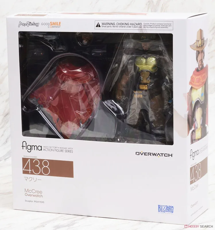figma 438 マクリー　OVERWATCH フィギュア　キャスディ figma マクリー