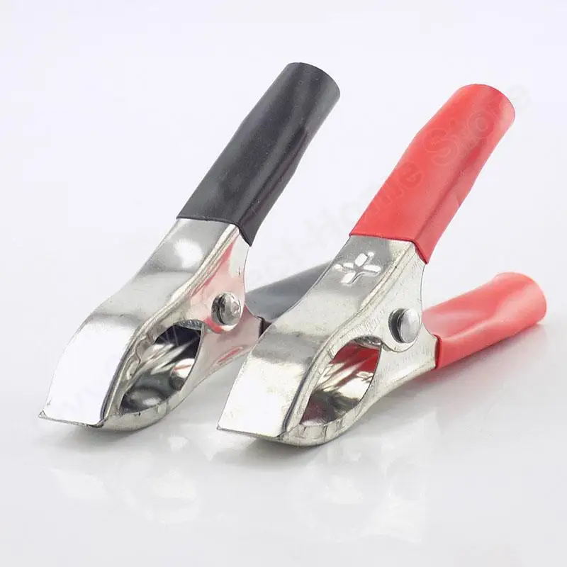 DIY Connector Electric Alligator Clips car Battery Clamps For Car Test Probe Crocodile Clip 5A/30A/50A/100A Electrical Tools alligator clips test clip test hooks clips