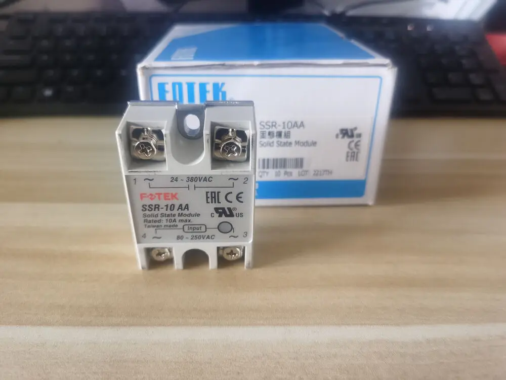 

Fotek SSR-10AA SSR10AA твердотельный модуль-Новый # FOT, 1 шт.