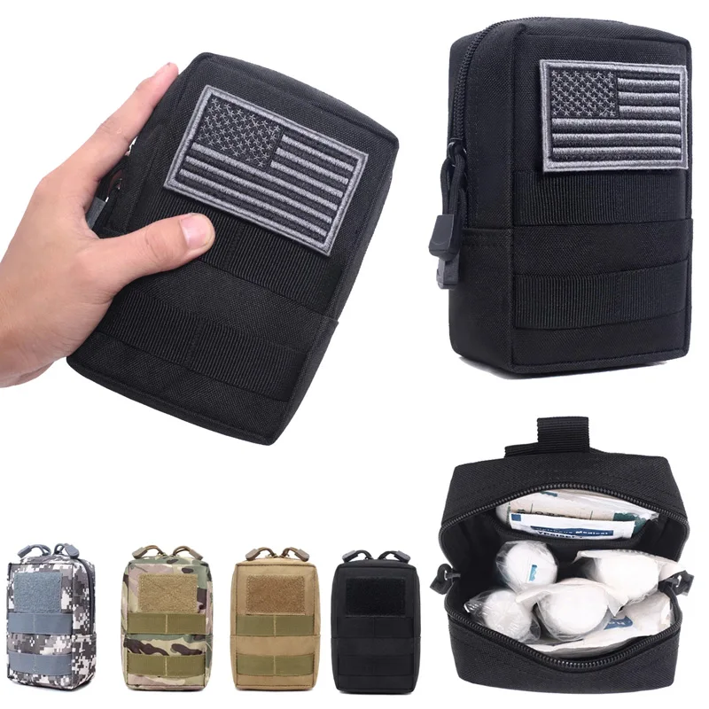 600D Tactical Medical Pouch Bag Utility Military Army Airsoft Combat Waist Bags Pack Outdoor Camping Hunting Equipment EDC Bag