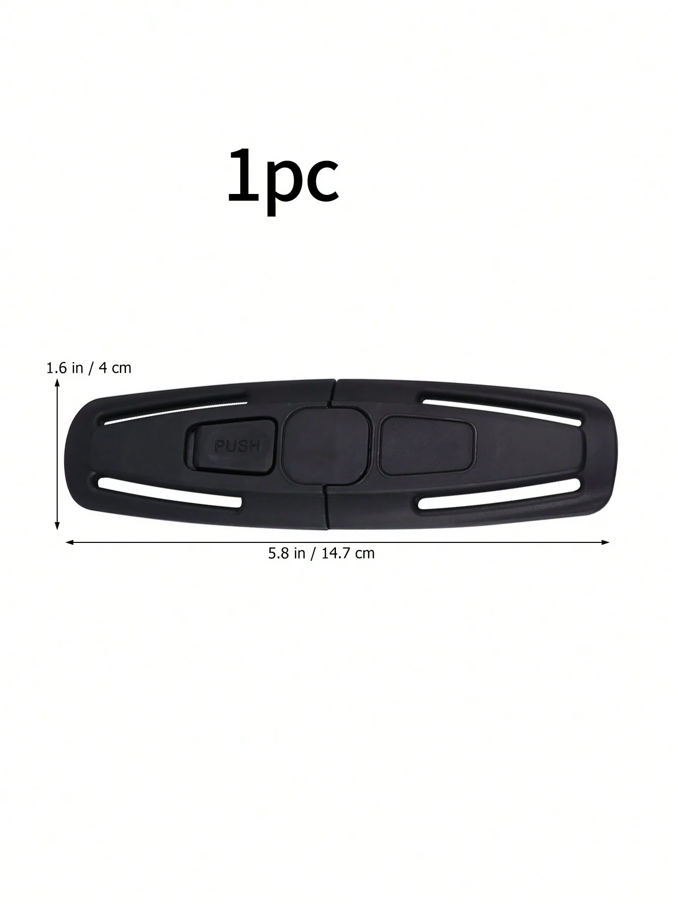 1PC safety belt chest buckle car child safety seat 5-point anti slip belt fixing buckle