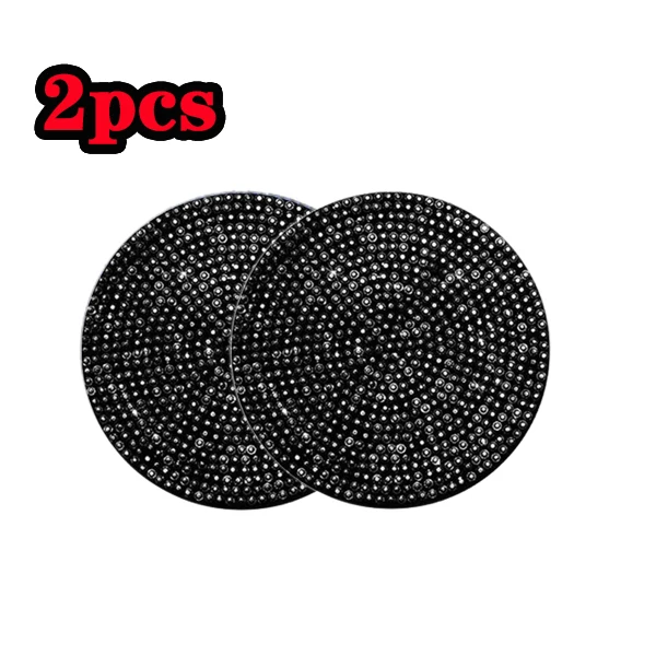 Bling Diamond Non-Slip Car Cup Holder Mats - Waterproof Interior Accessories