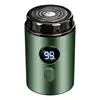 Small Electric Shaver Travel-Sized Beard Trimmer with Digital Display Face Shaving Kit Rechargeable Face Shaver for Dad 2